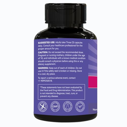 Image of Magnesium Supplement - Magnesium Complex- 3 Forms: Magnesium L-Threonine, Glycinate & Taurate - Supports Relaxation & Brain Health, 90 Veggie Capsules