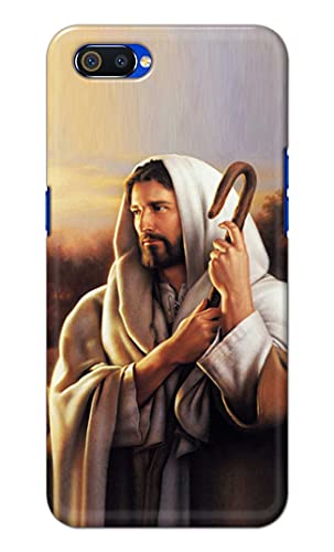 Image of PRINTFIDAA Catholic Image of Jesus Christ from Slovakia Hard Back Cover for Realme C2 / Oppo A1K, RMX1941, CPH1923 Back Cover -(P6) KAT1003