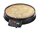 Russell Hobbs Crêpière électrique [Ø30cm - Familiale] Fiesta (plaque antiadhésive, spatule et répartiteur incl., idéal pour pancakes, galettes, burritos & taccos, thermostat réglable, 1000W) 20920-56