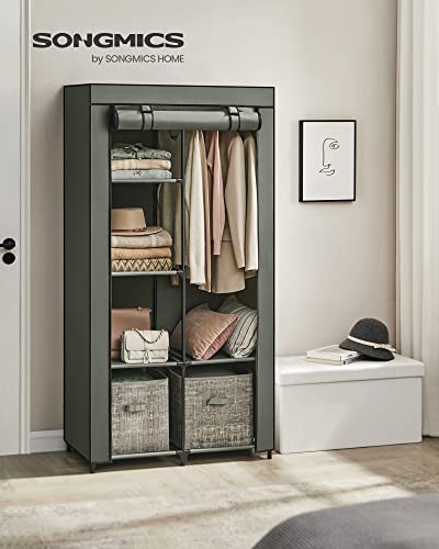 SONGMICS Guardaroba in Tessuto, Armadio