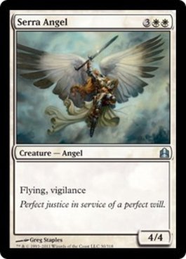 Magic The Gathering - Serra Angel - Commander