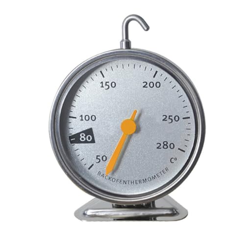 KICHOUSE Oven Thermometer Hangable Food Thermometer for Home Use Lightweight Design for Temperature for Baking and Tasks