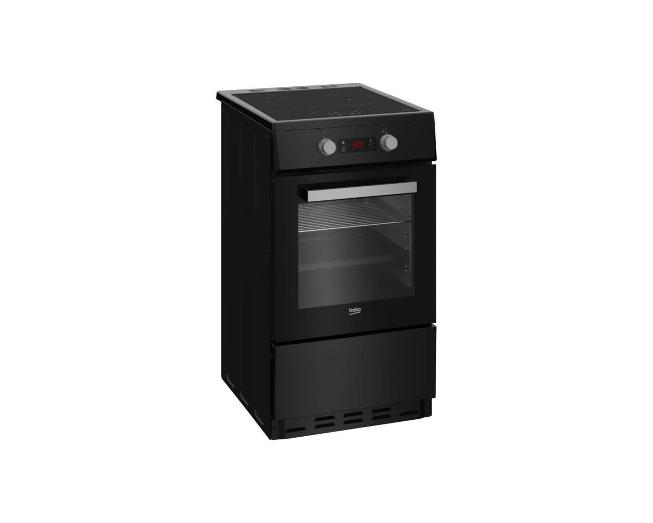 Cuisinière Induction 60l 3 Feux Noir - FSE58301BC
