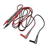 Fil de Test, Outil de Test Multimètre Multifonctionnel P1503D avec Pinces Crocodiles, Ensemble d'embouts de Sonde Remplaçables en Cuivre, Outils de Diagnostic, de Test et de Mesure