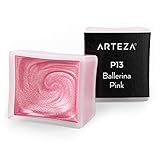 Tonos deslumbrantes - Haz que tus creaciones brillen con estas acuarelas metálicas, impregnadas de un pigmento brillante para proporcionar un revestimiento líquido metálico y original.