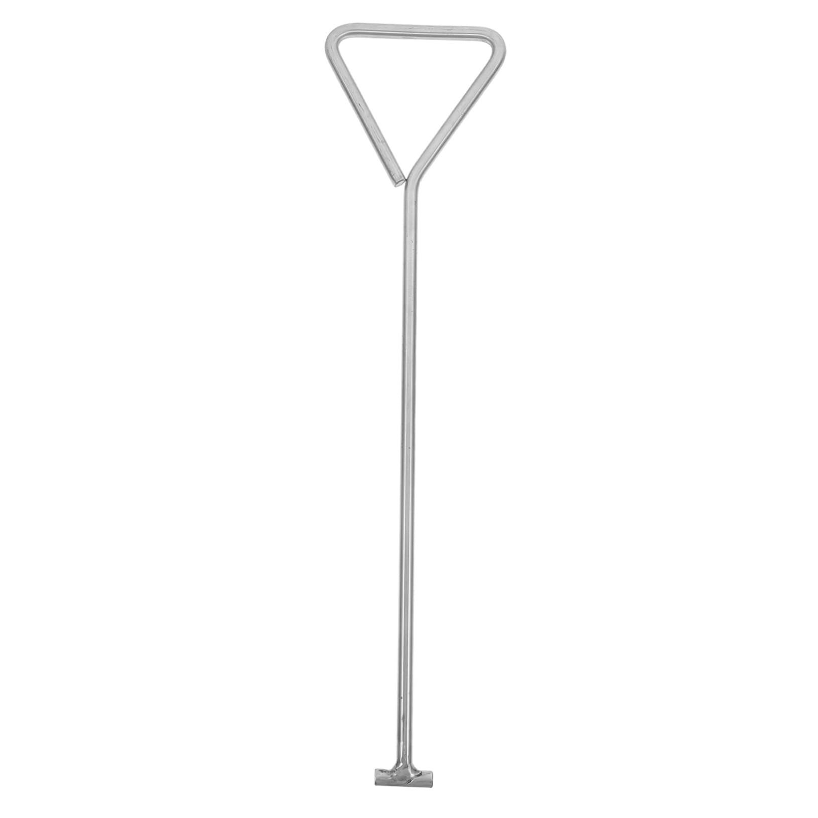 HEALLILY Drain Hook Tool Manhole Puller i Shaped Hook Utility Hooks for Garage Wall Hanging