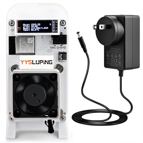 Gamma 601 Home Crypto Miner, YYSLUPING Bitcoin Miner, Open Source Solo BTC Mining Machine, BM1370...