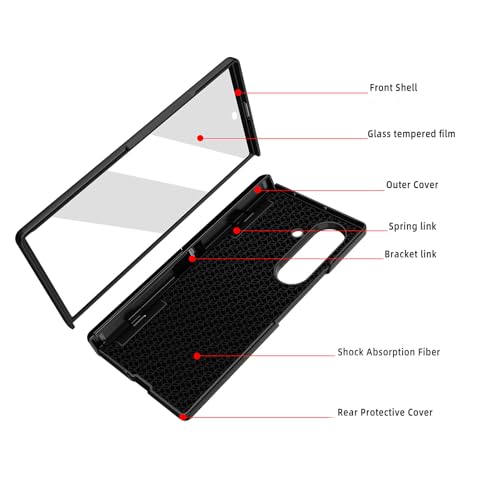 Coque rigide Samsung Z Fold 7 argent protection intégrale haut de gamme - 7