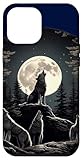 Three wolf howling at the moon Canis lupus