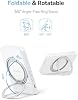 Banco de energía magnético Baseus PicoGo, certificado Qi2, cargador portátil inalámbrico ultra rápido de 15 W con soporte, batería ultra delgada de 5000 mAh para iPhone 17 Pro Max 16/15/14/13/12 8