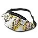 DJNGN Cascanueces Soldados de Juguete Unisex Riñonera Cremalleras Bolsa Ajustable Casual Riñonera Correr