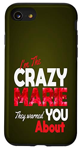 Graphic 365iphone Se 2020 7 8 Case I M The Crazy Marie Funny Name Phone Cover Case Dailymail shop dailymail