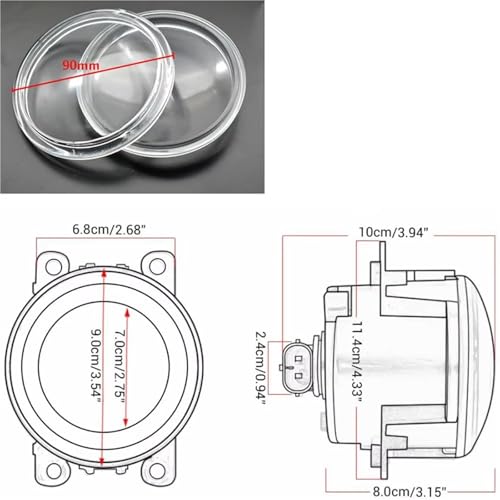 Feu H11 halogène résolvant le manque de visibilité pour C-Max et Freestyle - 6