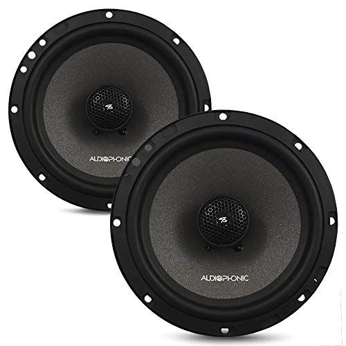 Kit Alto Falantes 6,5' Pol Cone de Celulose + Silica 70hz a 25khz 4 Ohms Audiophonic - CB 650.V3