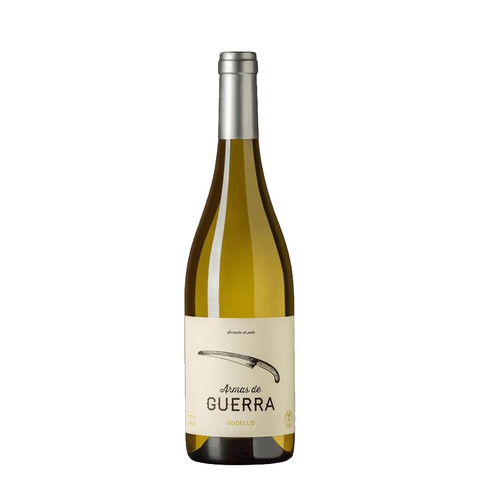 Armas de Guerra Godello Vino Blanco del Bierzo, Pack de 6 Botellas, Premio Bacchus Plata 2024