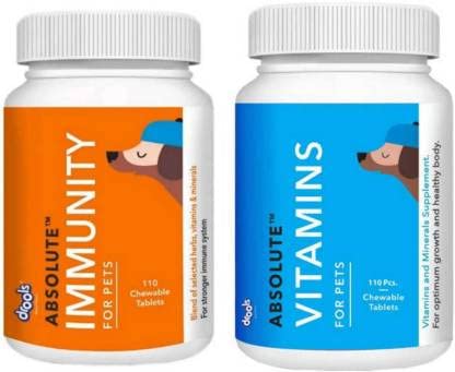 Drools Drools Absolte VIT-Immunity 110 Tablets Each 0.8 kg (2x0.4 kg) Dry Adult New Born Senior Young Dog Food (B0BPHLC17Y) Amazon Price History, Amazon Price Tracker