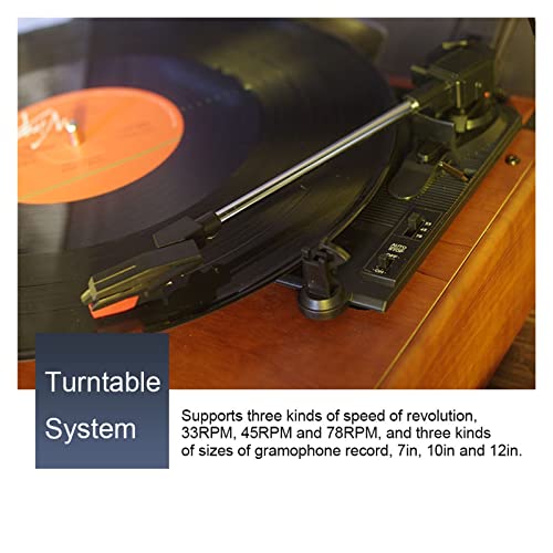 Tourne-Disque Vinyle Haut-Parleur Portable phonographe rétro Gramophone Tourne-Disque Vinyle Lecture de Platine Vinyle Classique Haut-Parleur stéréo intégré 33/45/78 TR/Min - Les Beatles, Paul McCartney, John Lennon, RIngo Starr, George Harrison Tourne-Disque Vinyle Haut-Parleur Portable phonographe rétro Gramophone Tourne-Disque Vinyle Lecture de Platine Vinyle Classique Haut-Parleur stéréo intégré 33/45/78 TR/Min – Image 7