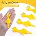 POPLAY Flying Chicken Slingshot, 21PCS Flicking Rubber Chickens Slingshot for Kids Birthday Supplies, Birthday Goodie Bag Stuffers, Classroom Treasure Box Carnival Prizes, Stretchy Toys