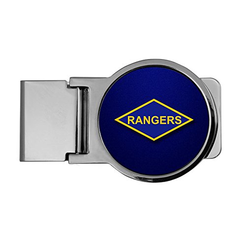 ExpressItBest Premium Money Clip - US Army Ranger Battalions (Airborne), obsolete SS
