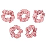 ADOCARN 5 Pçs Laços De Cabelo A Granel Perfumes Para Mujer Acessórios De Cabelo Para Meninas Mulheres Elásticos De Cabelo Laços De Cabelo Rosa Suporte De Rabo De Cavalo Feminino Laço De