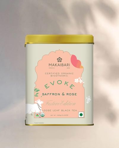 Image of Makaibari Festive Pack Trio Assortment: Awaken + Evoke + Revere|New Years Gift Box|Christmas Gift Hamper|Usda Certified Darjeeling Tea|Anti-Oxidants,Immunity Booster|Tin Caddy|100 Gram X 3,Green Tea
