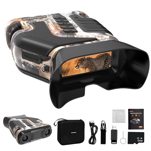 Image of Compact Binoculars Night Vision Goggles, 2X30 High-Definition Plastic Binoculars for Camping & Hiking