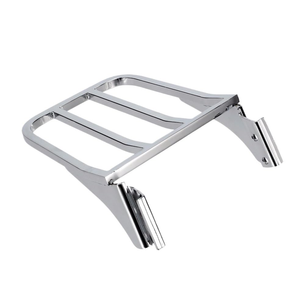 Porte-Bagages De Barre De Dossier Chromé pour Moto pour Fat&Boy FLSTF pour Heritage pour So&ftail FLST pour Dyna pour Sportster XL883 XL1200