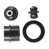 Dotée d'une bague d'abat-jour et d'un corps semi-fileté, cette douille assure une fixation stable des abat-jour. Une entrée de câble filetée métallique de 10 mm assure un maintien sûr du câblage, améliorant ainsi la stabilité globale de votre installation d'éclairage.