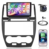 Radio for Land Rover Freelander 2 LR2 2007-2012 Car Stereo with Wireless Carplay Android Auto,5.0 Bluetooth 32EQ,9inch 1280x720P IPS Touch Screen,FM/RDS Android 15 GPS WiFi AHD Backup Camera