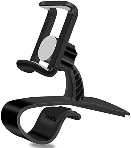 Leagway Car Phone Mount, Newest 360° Rotation Adjustable HUD Car Dashboard Phone Holder GPS Clamp Clip Stand Compatible with 4-6" Samsung Galaxy S9 S8 S7 LG V30 G6 Google Huawei Nexus Sony Smartphones