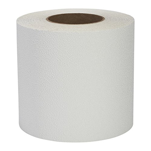 Safe Way Traction 6" X 10' Foot Roll White Adhesive Coarse Vinyl Anti Slip Non Skid Safety Tape Boats Jet Skis Surf Boards 4220-6-10
