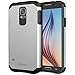 JETech Case for Samsung Galaxy S5, Protective Cover, Silver