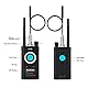 Natudeco K18S Versteckter Kamera-Detektor 1MHZ-8000MHZ Bug Wireless Signal Scanner Hochempfindlicher GPS-Positionierungsfinder Privater Schutz Überwachungsgeräte-Detektor