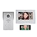 Produktbild ELRO DV477IP WiFi IP Video Türsprechanlage-mit 7-Zoll-Farbbildschirm-Color Night Vision-Live-Ansicht und Kommunikation via App, 1 Familie
