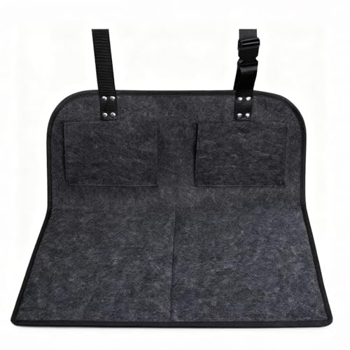 YR YURUI Car Camping Essentials Rear Seat Mattress Extension Plate, Car Back Seat Extender，Portable Mattress for Sleeping Increase Travel Trunk Space Bed Space for Most Cars, SUV, Model Y/3 (Black)