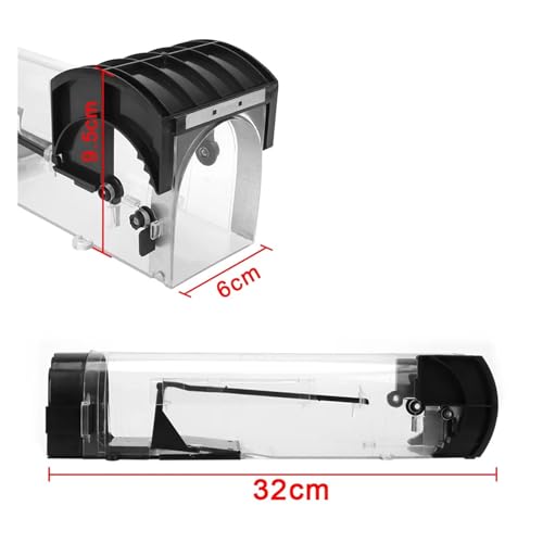 Trampas for ratas reutilizables con bloqueo automático para control de roedores 3
