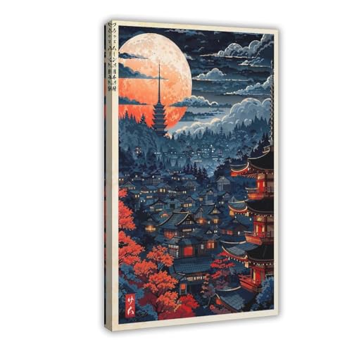 Osaka impression sur toile deco murale moderne salon chambre