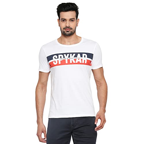 Image of Spykar Men's Slim Fit T-Shirt