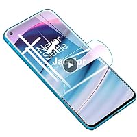 HYVICYROT Pellicola Protettiva per OnePlus 9 Pro in Idrogel, 2 Pezzi HD Trasparente Morbido TPU Protezioni Schermo [Non Vetro Temperato][Clear HD] [Alta Sensibilità