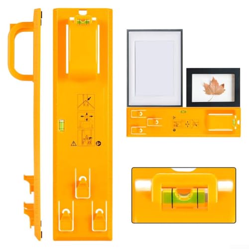 Kit outils accrocher photos niveau amovible clés magnétiques cadre droit - 3