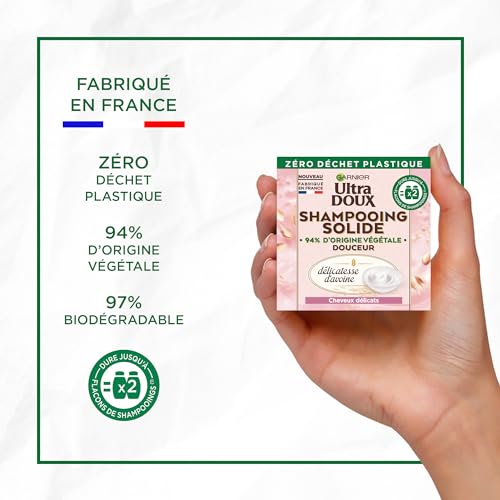 [Lot De 12] Shampooing Solide Hydratant Délicatesse Ultra Doux 60g - vue 5