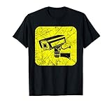 Surveillance Camera CCTV Security Invasion Protection Gifts T-Shirt