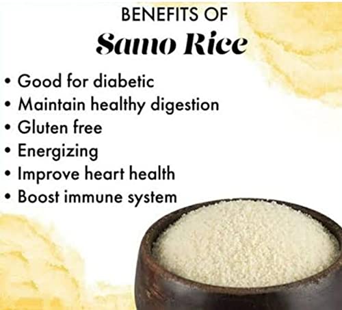 Image of Avlokan Samak Rice (Barnyard Millet) 250gm | samo Rice| samak chawal |, Whole Grain, Vrat ke chawal | Healthy Fasting Food