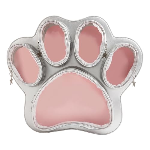 Sac à bandoulière en cuir et sac à dos transparent pour aller en convention Anime