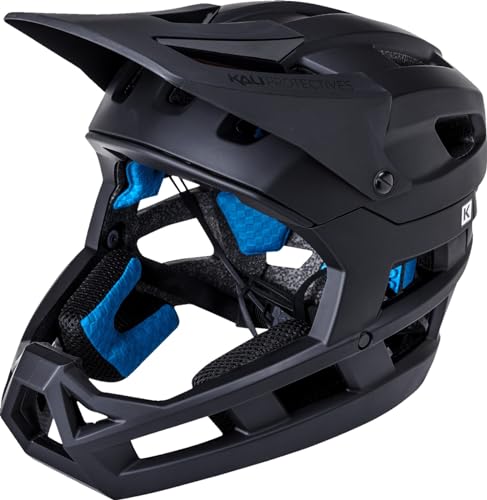 Kali DH Invader LTD MTB Mountain Bike Helmet Black LG/2XL