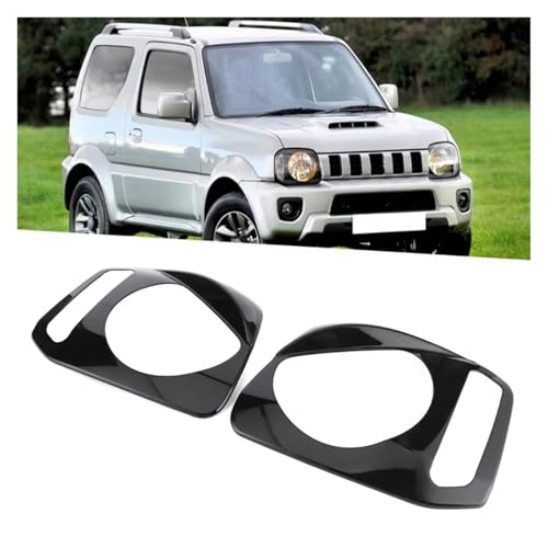 Garniture Phare Avant Suzuki Jimny 2007-2017 Version Améliorée ABS Finition Esthétique - 5