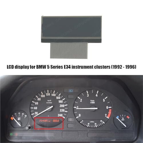 Pantalla para Coche LCD que repara los píxeles borrosos del cuadro BMW Serie 5 E34 2