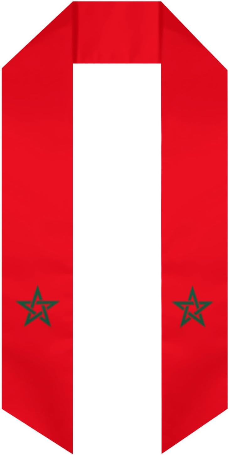 Vintage Panama Panamanian Flag Graduation Stole Scarf Shawl Sash for Men Women