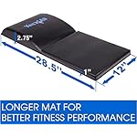 Yes4All Abdominal Exercise Pads, Foldable Ab Workout Equipment for Home Gym Core Training & Back Stretching, Sit Up Mat for Floor Exercises - Image 2