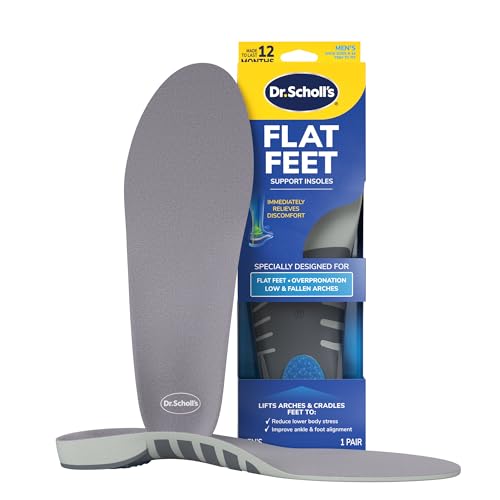 Dr. Scholl's Stability Support Insoles, Flat Feet...